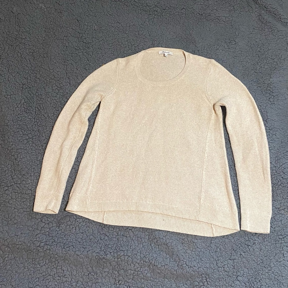 Madewell cashmere crewneck size small